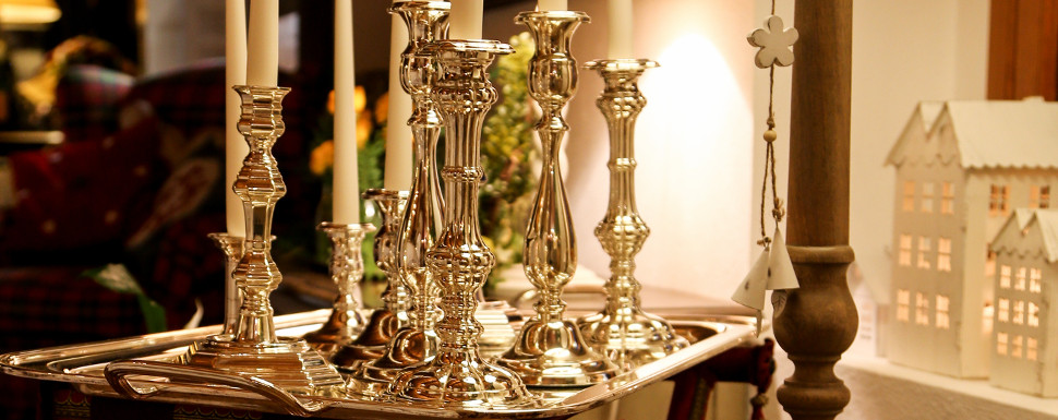 Silver Candelabra / Lighting 