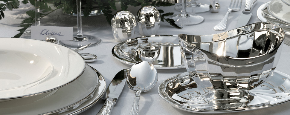 Silver Table Accents